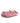 Hazel Laces Home Slippers in Suede - Pink - Atlanta Mocassin