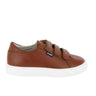 Three Straps Sneakers in Smooth Leather - Cuoio - Atlanta Mocassin