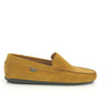 Plain Moccasins in Suede - Cuoio - Atlanta Mocassin