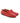 Plain Moccasins in Smooth Leather - Red - Atlanta Mocassin