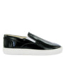 Slip On Sneakers in Shiny Leather - Black - Atlanta Mocassin