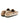 Mocassins com travessão - veludo rosa - Atlanta Mocassin
