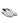 Plain Moccasins - white & blue hearts - Atlanta Mocassin