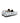 Plain Moccasins - white & blue hearts - Atlanta Mocassin