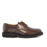 Derby Shoes in Pull Up Leather - Dark brown - Atlanta Mocassin