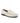 Yoki Loafers in Little Grainy Leather - Light Beige - Atlanta Mocassin