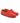 Penny Moccasins in Little Grainy Leather - Red - Atlanta Mocassin