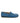 Plain Moccasins in Smooth Leather - Blue Ocean - Atlanta Mocassin