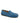 Plain Moccasins in Smooth Leather - Blue Ocean - Atlanta Mocassin