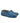 Plain Moccasins in Smooth Leather - Blue Ocean - Atlanta Mocassin