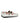 Plain Moccasins in Smooth Leather - White/Red Hearts Print - Atlanta Mocassin