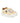 Strap Sneakers in smooth Leather - Vichy print - Atlanta Mocassin