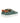 Zapatillas 3 Straps en Piel Verde Efecto Sarga - Atlanta Mocassin