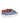 Zapatillas 3 Straps en Piel Estampado Mix Azul - Atlanta Mocassin