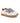 Three Straps Sneakers in Smooth Leather - Print Horses - Atlanta Mocassin
