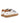 Three Straps Sneakers in Smooth Leather - Print Horses - Atlanta Mocassin