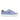 Three Straps Sneakers in Smooth Leather - Print Waves Blue - Atlanta Mocassin
