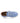 Three Straps Sneakers in Smooth Leather - Print Waves Blue - Atlanta Mocassin