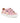 Zapatillas 3 Straps en Piel Smooth Rosa con Estrellas - Atlanta Mocassin