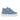 2 Straps Sneakers in Leather - Print Mix Blue - Atlanta Mocassin