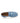 Zapatillas Slip On en Piel Smooth Azul Jeans Bordadas - Atlanta Mocassin