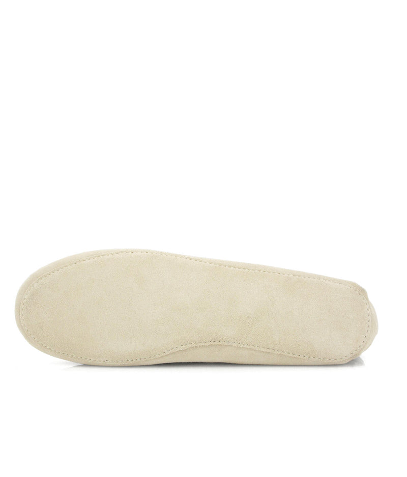 Plain Home Slippers in Suede - Sand - Atlanta Mocassin