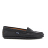 City Moccasins in Soft Nappa - Black - Atlanta Mocassin