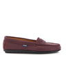 City Moccasins in Soft Nappa - Burgundy - Atlanta Mocassin