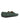 Laces Moccasins in Grainy Leather - Green - Atlanta Mocassin