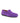 Plain Moccasins in Suede - Purple Viola - Atlanta Mocassin