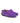 Plain Moccasins in Suede - Purple Viola - Atlanta Mocassin