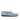 Plain Moccasins in Grainy Leather - Ice Blue - Atlanta Mocassin