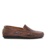 Plain Moccasins in Mirage Leather - Brown - Atlanta Mocassin