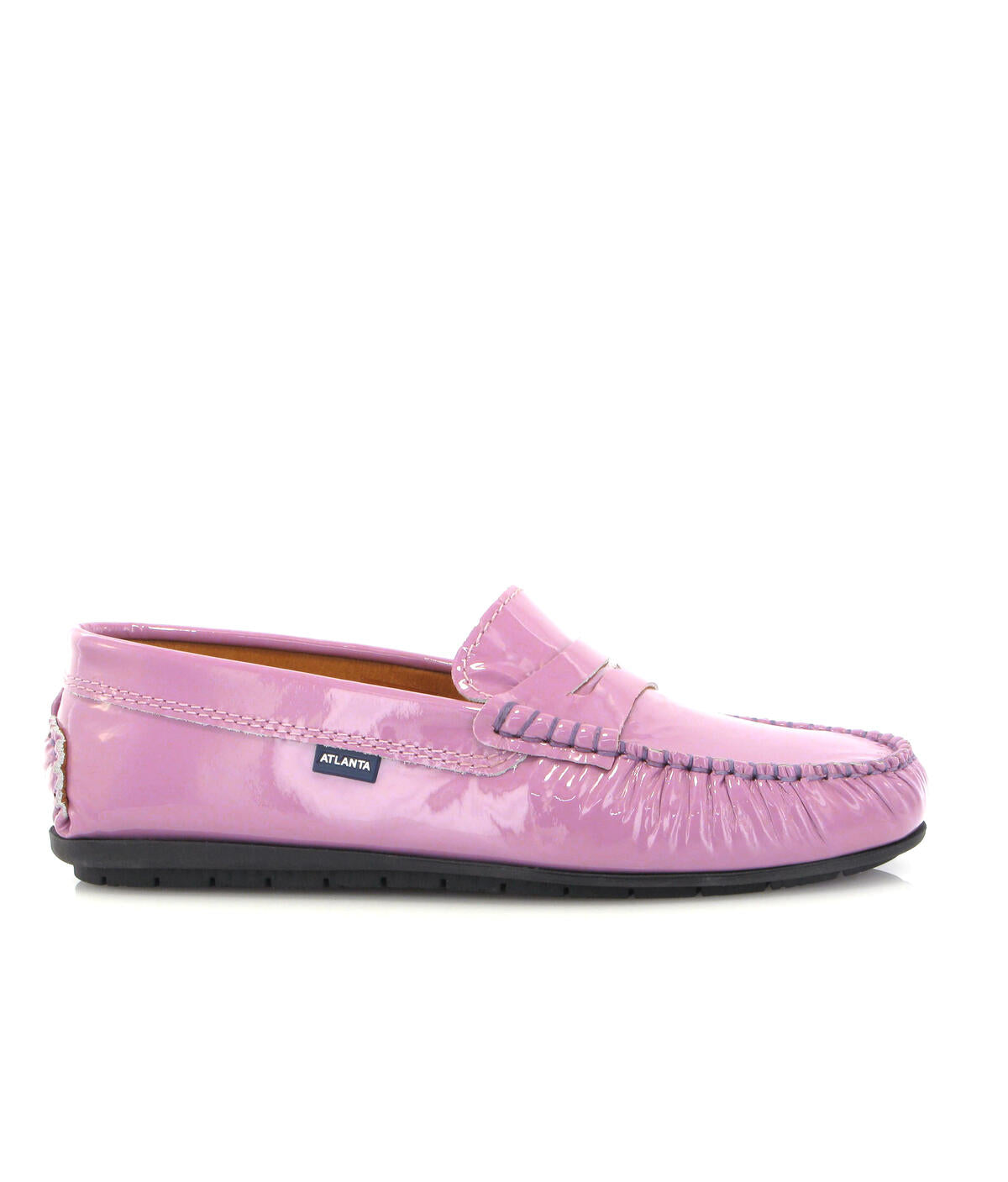 Penny Moccasins in Patent Leather - Orquidee - Atlanta Mocassin