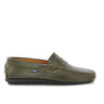 Penny Moccasins in Olimpo Leather - Green Kaki - Atlanta Mocassin