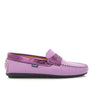 Penny Moccasins in Grainy and Metallic Leathers - Orquidee/Purple - Atlanta Mocassin