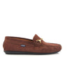 Buckle Moccasins in Suede - Muscat - Atlanta Mocassin