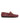 Buckle Moccasins in Soft Shiny Leather - Burgundy - Atlanta Mocassin