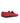 Plain Moccasins in Smooth Leather - Red/Embroidered White Sardinha and Manjerico - Atlanta Mocassin