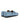 Mocassins com Laço - nobuck azul com prensado - Atlanta Mocassin