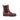 Nyra Soft Shine Penny Boots, Burgundy - Atlanta Mocassin