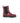 Nyra Soft Shine Penny Boots, Burgundy - Atlanta Mocassin