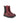 Nyra Soft Shine Penny Boots, Burgundy - Atlanta Mocassin