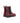 Nyra Soft Shine Penny Boots, Burgundy - Atlanta Mocassin