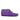 Fringed Moccasin Boots in Suede - Purple Viola - Atlanta Mocassin