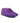 Fringed Moccasin Boots in Suede - Purple Viola - Atlanta Mocassin