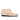 Moccasin Boots in Grainy Leather - Rose Nuage - Atlanta Mocassin