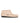 Moccasin Boots in Grainy Leather - Rose Nuage - Atlanta Mocassin