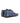 Moccasin Boots in Metallic Leather - Blue - Atlanta Mocassin