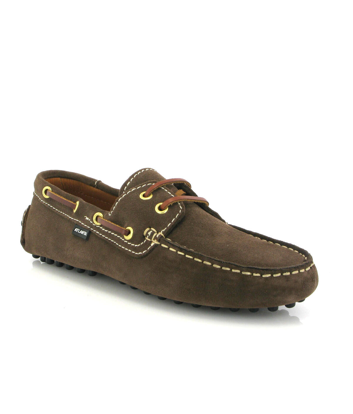Regatta Drivers Taupe Suede side view